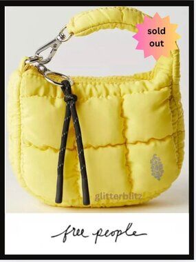 Free People Quilted Micro Pouch